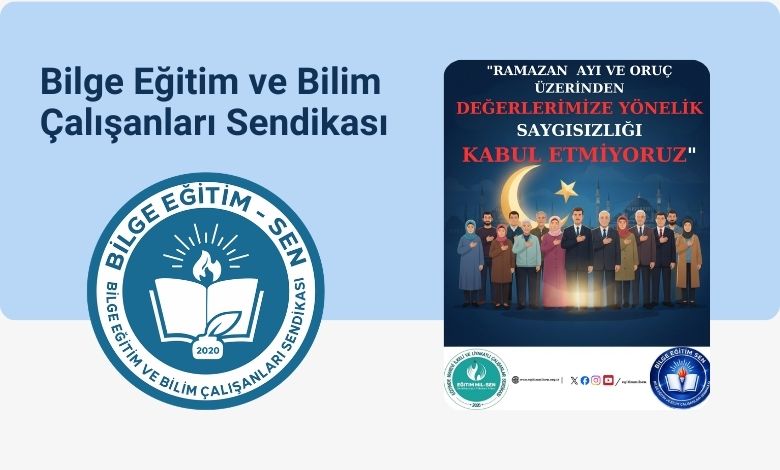"Ramazan ve Oruç Üzerinden Değerlerimize Yönelik Saygısızlığı Kabul Etmiyoruz"